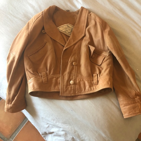 Vintage Valentino Italian leather jacket - Picture 2 of 4